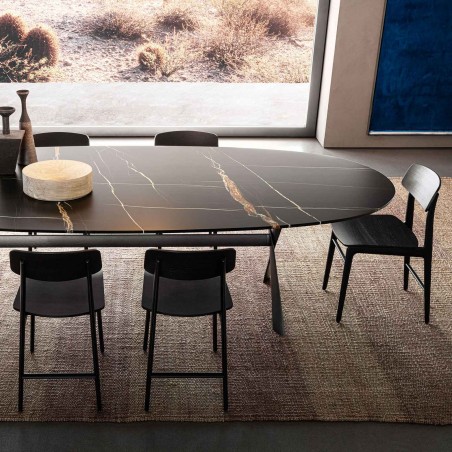 Molteni&C - Tavolo Gatwick Ovale Marmo