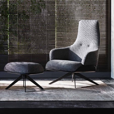 Molteni&C - Fauteuil Kensington avec Dossieur Haut