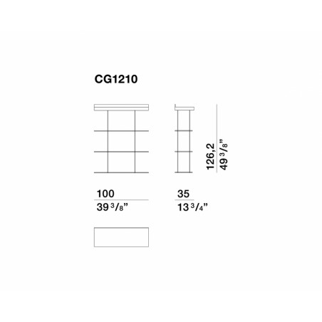 Molteni&C - Bibliothèque Graduate
