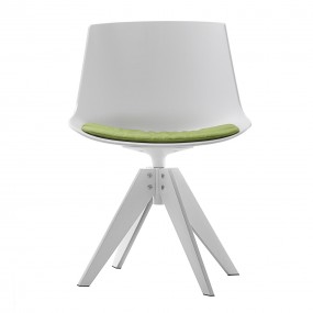 MDF Italia - Flow Chair Chaise 4 Pieds