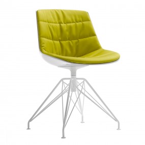 MDF Italia - Flow Chair pivotante - 4 Pieds LEM
