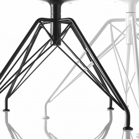 MDF Italia - Flow Chair girevole - 4 gambe LEM