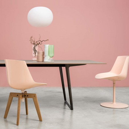 MDF Italia - Flow Chair Chaise 4 Pieds