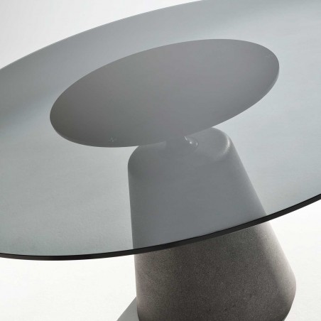MDF Italia - Rock Table - base larga
