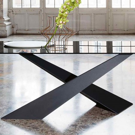Riflessi - Living Table - Crystal Top