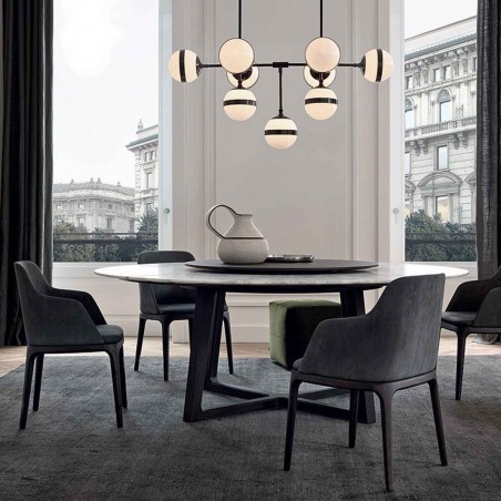 Poliform - Grace Chair With Armrests