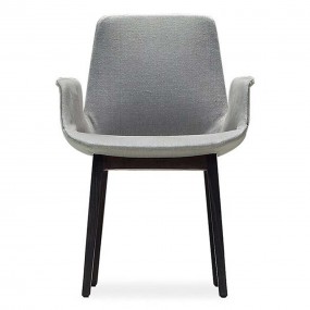Poliform - Chaise Ventura avec accoudoirs