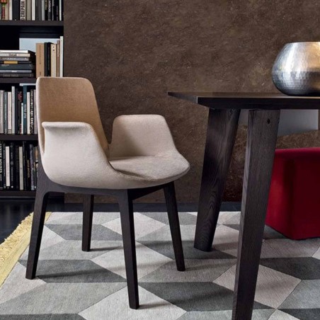 Poliform - Ventura Chair with armrests