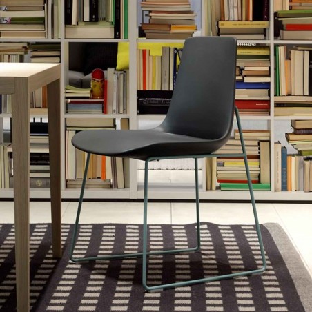 Poliform - Sedia slitta Ventura
