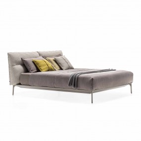 MDF Italia - Letto Yale Bed High headboard