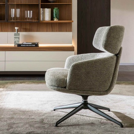 Molteni&C - Fauteuil Piccadilly - Dossier Haut