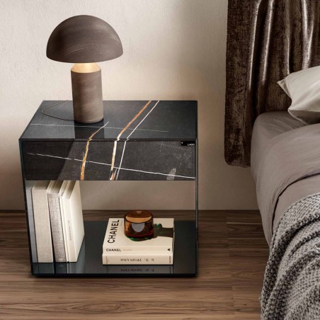 Lago - Upglass Table de Chevet