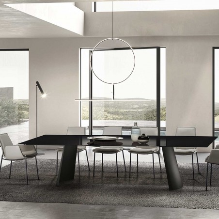 Eforma - Dorian Table - Plateau en Verre