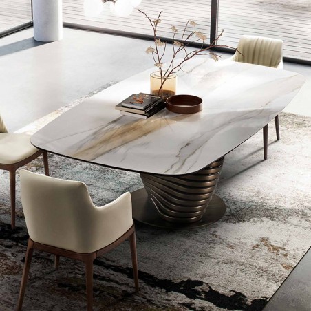 Eforma - Rotolo Fix Table - Ceramic Top