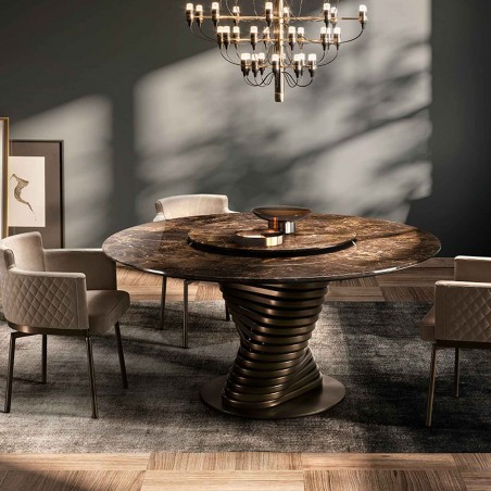 Eforma - Rotolo Fix Table - Marble Top