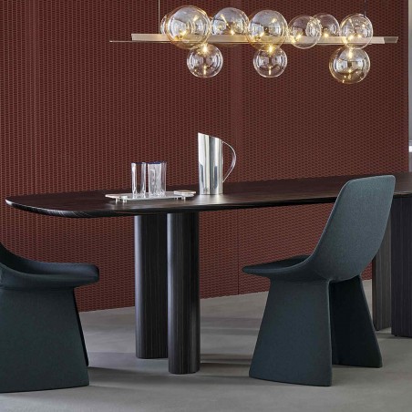 Bonaldo - Geometric Table Wood Ebano