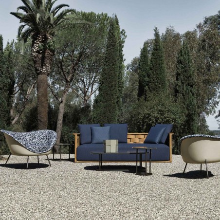 Molteni&C - Fauteuil Gio Ponti D.154.2 Outdoor