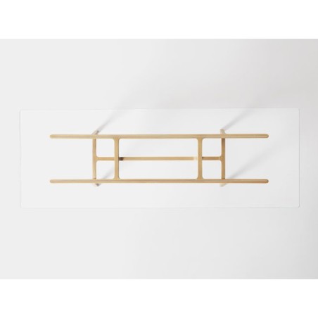 Kristalia - Bottega Table - Glass Top