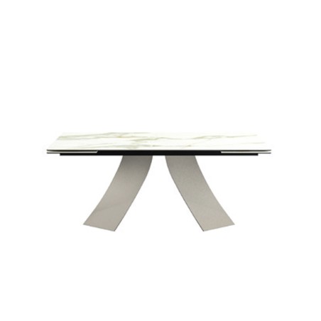 Eforma - Twist Table Extensible - Céramique Plateau