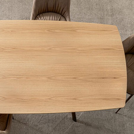 Riflessi - Paradise Fixed Table - Wood Top