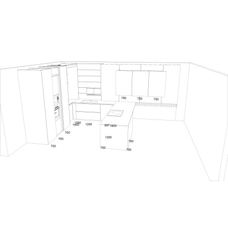 Modulnova - MH6 Milltech Kitchen