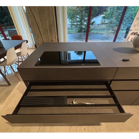 Modulnova - MH6 Fly Cucina Resina Cemento