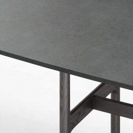 Novamobili - Torii Table avec Plateau en Marbre