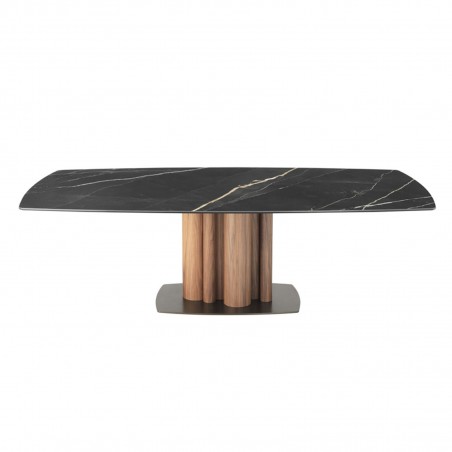 Riflessi - Tower Table with Ceramics Top