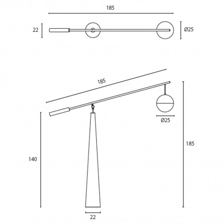 Riflessi - Dolly Floor Lamp