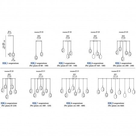 Eforma - Fos Suspension Lamp