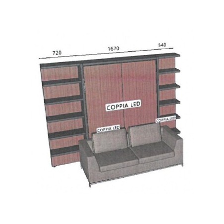 Clei - Tonale Sofa with Hideway Bed