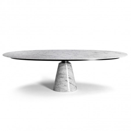Poltrona Frau - Mesa Ellipse Tavolo Marmo