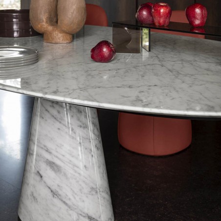 Poltrona Frau - Mesa Ellipse Marble Table