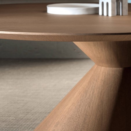 Lago - Chapeau Table Ovale Finewood