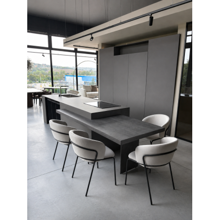 Modulnova - MH6 Super Matt Kitchen + Living Area